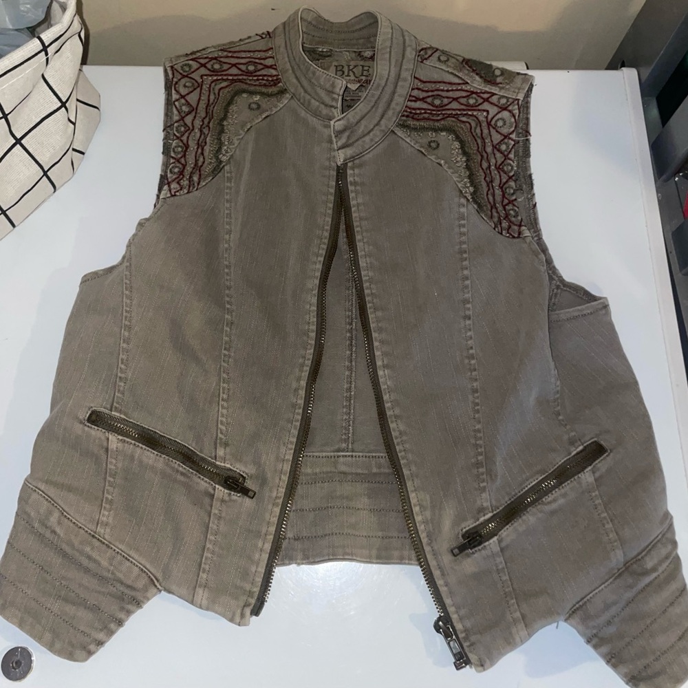 BKE Olive Green Vest